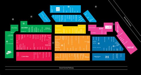 north premium outlets map